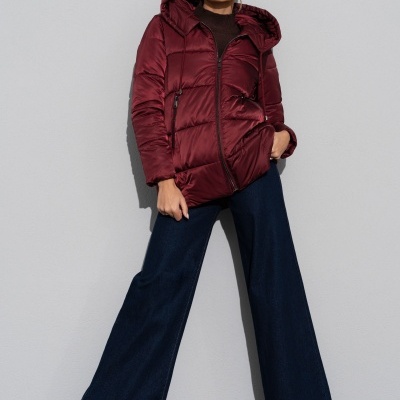 Parka acolchoada com capuz Ferrache