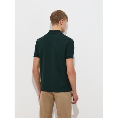 Polo de manga curta de algodão Decenio