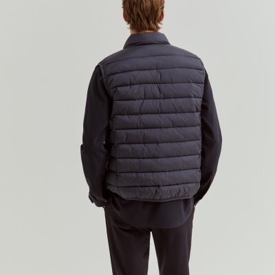 Colete acolchoado gola alta Lion of Porches