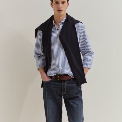 Calças de ganga regular fit Lion of Porches