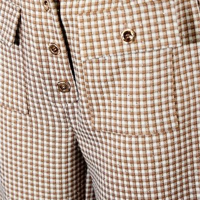 Calções bermuda vichy Sahoco