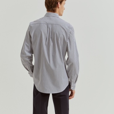 Camisa regular fit às riscas Lion Of Porches