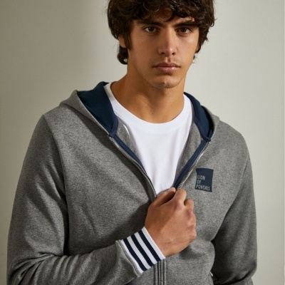 Casaco com capuz Lion of Porches