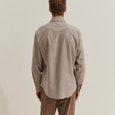 Camisa regular fit às riscas Lion Of Porches