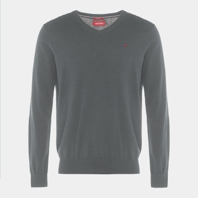 Pullover decote em V Lion of Porches