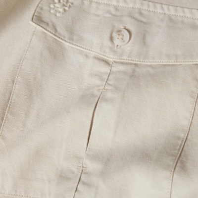 Camisa slim fit de manga curta Lion of Porches