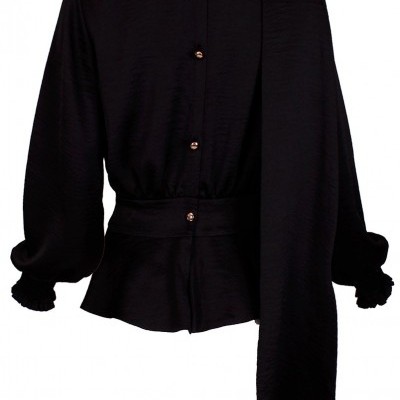 BLUSA CRUZADA COM BOTÕES Sahoco