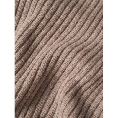 Camisola com mistura de lã e gola xale Decenio