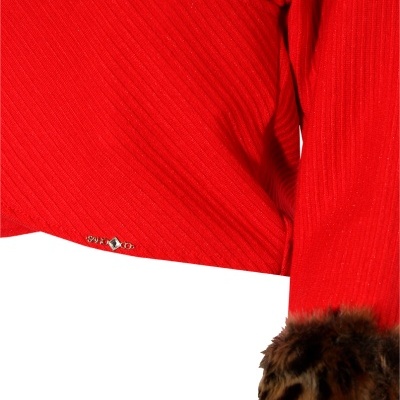 Camisola traçada em malha Sahoco