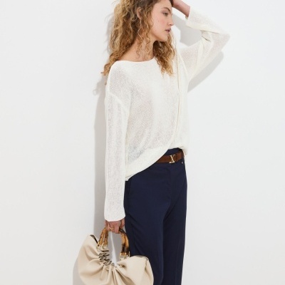 Camisola de malha tricotada Decenio