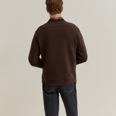 Sweater básica com logotipo Lion of Porches