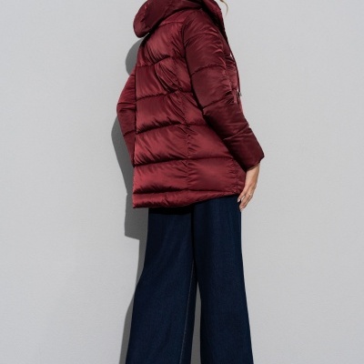 Parka acolchoada com capuz Ferrache