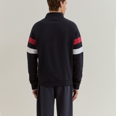 Sweatshirt de manga comprida com riscas Lion of Porches