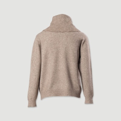 Camisola de malha com gola alta estruturada Ferrache