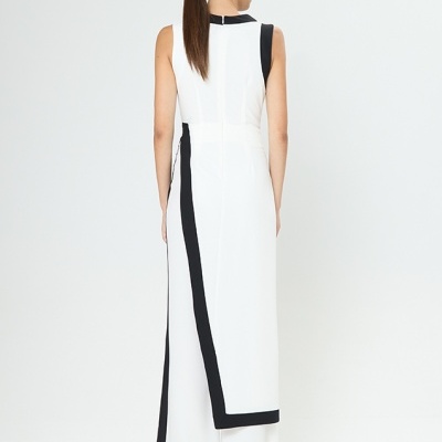 Macacão Tuta Contrastante Arggido