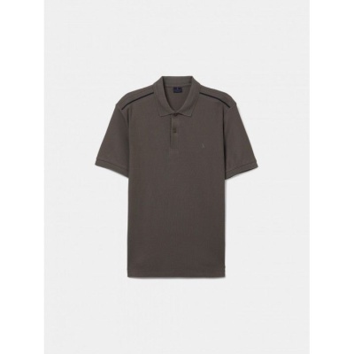 Polo de manga curta em algodão Decenio