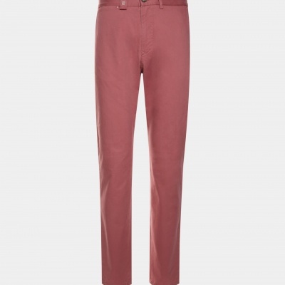 Calças slim fit chino de algodão stretch Lion of Porches