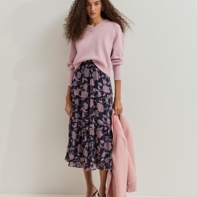 Saia com folhos Lion of Porches