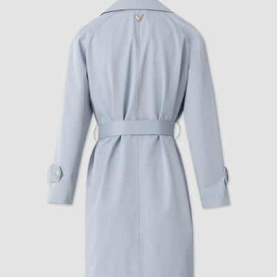 Gabardine midi em algodão Ferrache