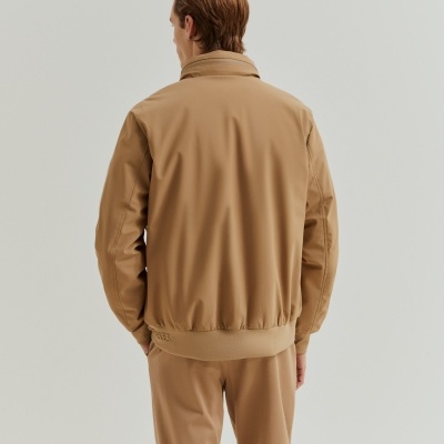 Blusão acolchoado com capuz embutido Lion of Porches