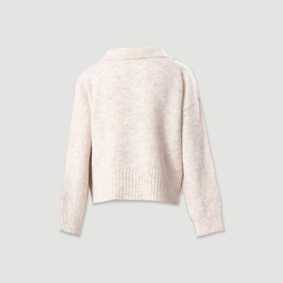 Polo de malha com lã Ferrache