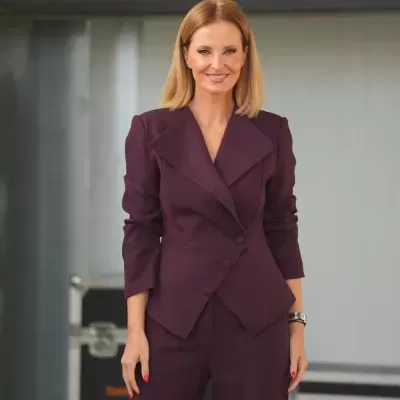 Blazer Estruturado Assimétrico Spaccio by Cristina