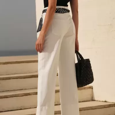 A Calça Wide Leg  Spaccio