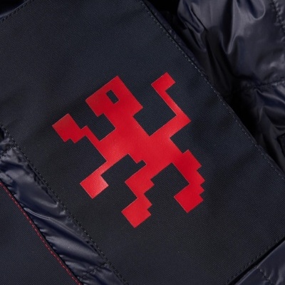 Parka acolchoada com capuz removível Lion Of Porches