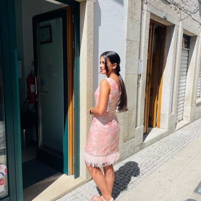 Vestido Curto Cerimonia O´Divine