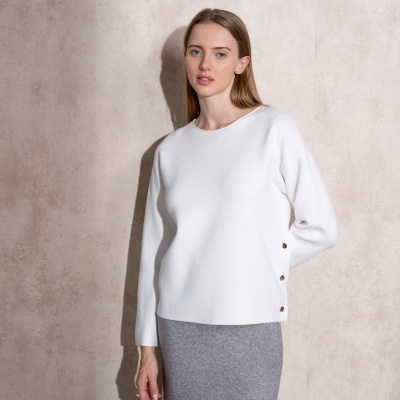 Camisola de malha com botões SMF