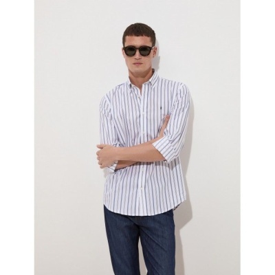 Camisa regular fit de algodão Decenio