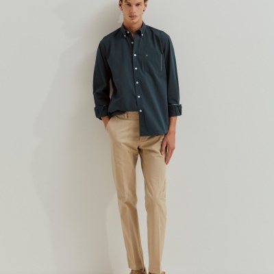 Camisa regular fit de algodão Lion of Porches