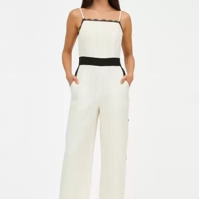 Macacão de alças finas Sahoco