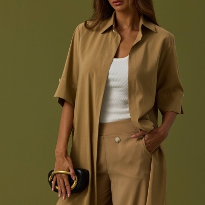 Kimono bordado nas costas Swallow Collection