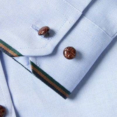 Camisa clássica em algodão Lion of Porches