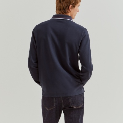 Polo de manga comprida Lion of Porches