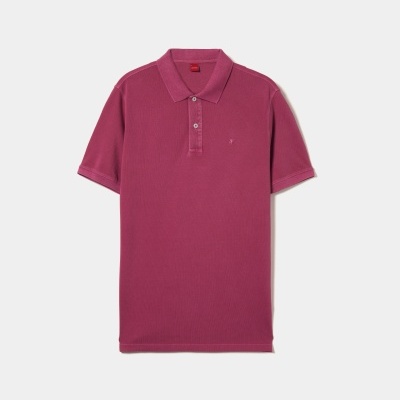 Polo piqué regular fit de algodão Lion of Porches