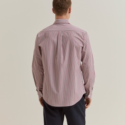 Camisa regular fit às riscas Lion Of Porches
