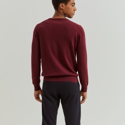 Camisola básica em algodão e caxemira Lion of Porches