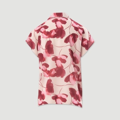 Túnica estampada de manga curta Ferrache