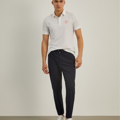 Calças de malha com cordão Lion of Porches