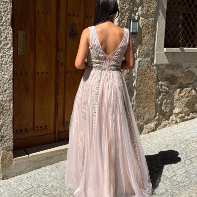 Vestido cerimónia longo Carla Ruiz