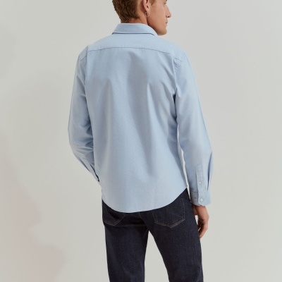 Camisa oxford slim fit de algodão Lion of Porches