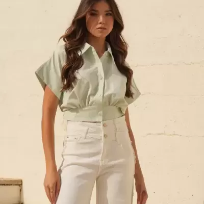 Blusa Cropped  SPACCIO BY CRISTINA
