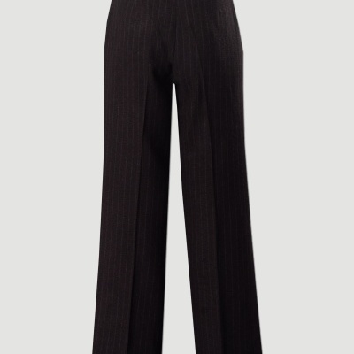 Calça com risca em fazenda Ferrache