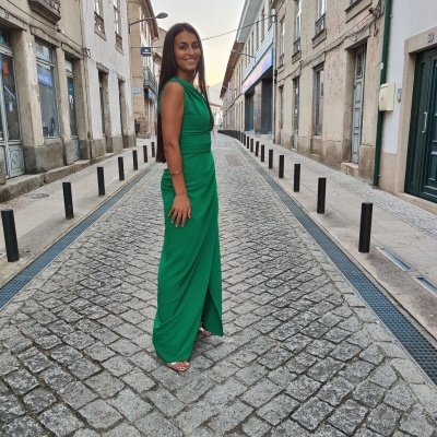 VESTIDO LONGO DE CERIMONIA MONCHO HEREDIA