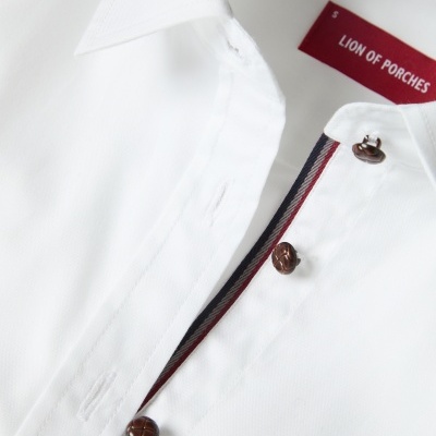 Camisa clássica em algodão Lion of Porches