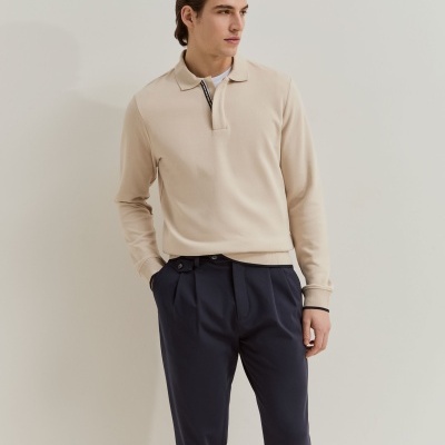 Camisola de malha de manga comprida com carcela Lion of Porches