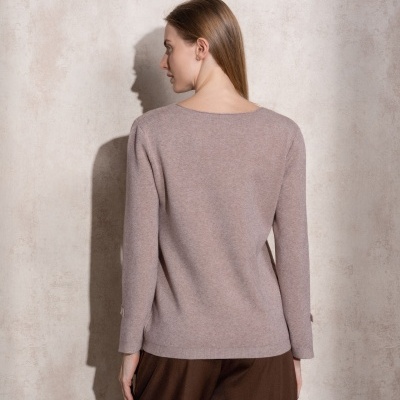 Camisola de malha com decote redondo SMF