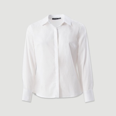 Camisa cintada de manga comprida Ferrache